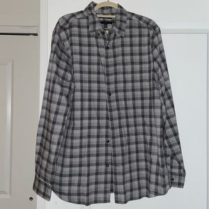 Banana Republic Luxe Flannel Slim Fit